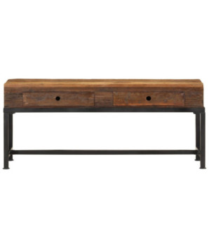 Comodă TV, 110x30x46 cm, lemn reciclat - WOODBB613
