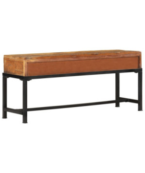 Comodă TV, 110x30x46 cm, lemn reciclat - WOODBB613