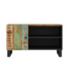 Dulap TV, 80x33x46 cm, lemn reciclat&lemn prelucrat - WOODBB614