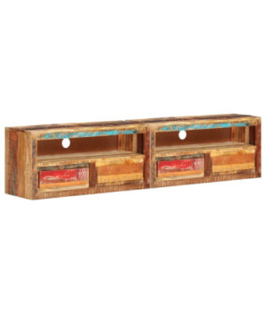 Comode TV, 2 buc., 88x30x40 cm, lemn reciclat - WOODBB617