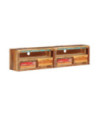 Comode TV, 2 buc., 88x30x40 cm, lemn reciclat - WOODBB617