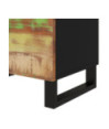 Noptieră, 50x33x60 cm, lemn reciclat și lemn prelucrat, cu aspect industrial - WOODBB628