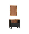 Set mobilier de baie, 2 piese, lemn reciclat - WOODBB630 Set mobilier de baie, 2 piese, lemn reciclat - WOODBB630