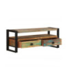 Comodă TV din lemn reciclat de esență tare, cu aspect vintage - WOODBB632 Comodă TV din lemn reciclat de esență tare, cu aspect vintage - WOODBB632