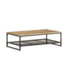 Măsuță de cafea, 110x60x35 cm, lemn reciclat, cu aspect rustic - WOODBB633 Măsuță de cafea, 110x60x35 cm, lemn reciclat, cu aspect rustic - WOODBB633