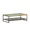 Măsuță de cafea, 110x60x35 cm, lemn reciclat, cu aspect rustic - WOODBB633 Măsuță de cafea, 110x60x35 cm, lemn reciclat, cu aspect rustic - WOODBB633