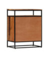 Dulap lateral, 60 x 35 x 76 cm, lemn reciclat și oțel - WOODBB83 Dulap lateral, 60 x 35 x 76 cm, lemn reciclat și oțel - WOODBB83