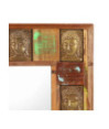 Servantă plăci Buddha, 80 x 50 cm, lemn reciclat - WOODBB669