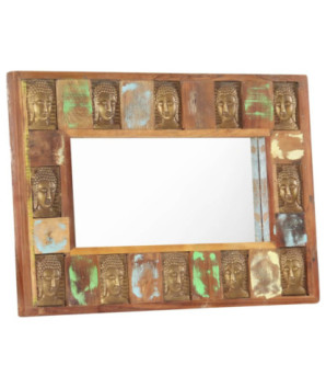 Servantă plăci Buddha, 80 x 50 cm, lemn reciclat - WOODBB669
