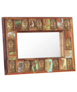 Servantă plăci Buddha, 80 x 50 cm, lemn reciclat - WOODBB669