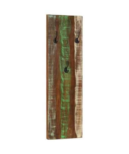 Cuier de haine de perete 2 buc. 36x3x110 cm lemn reciclat, cu aspect vintage - WOODBB673