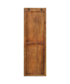 Cuier de haine de perete 2 buc. 36x3x110 cm lemn reciclat, cu aspect vintage - WOODBB673