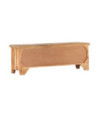 Comodă TV, 120 x 30 x 40 cm, lemn masiv acacia/lemn reciclat, cu aspect rustic - WOODBB703 Comodă TV, 120 x 30 x 40 cm, lemn masiv acacia/lemn reciclat, cu aspect rustic - WOODBB703