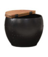 Măsuță cafea vintage, din lemn masiv reciclat, rotundă, 53 x 43 cm, handmade Măsuță cafea vintage, din lemn masiv reciclat, rotundă, 53 x 43 cm, handmade