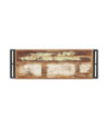 Masă consolă, 90x30x75 cm, lemn reciclat - WOODBB714 Masă consolă, 90x30x75 cm, lemn reciclat - WOODBB714