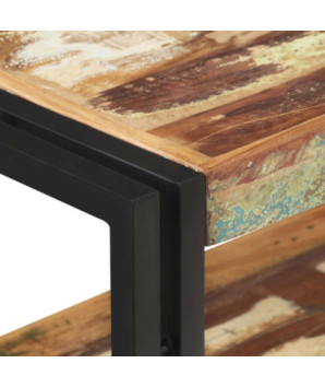 Masă consolă, 90x30x75 cm, lemn reciclat - WOODBB714
