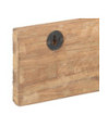 Cuier de hol cu 5 cârlige, 100x2,5x15 cm, lemn reciclat - WOODBB725