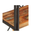 Bibliotecă cu aspect industrial, din lemn masiv reciclat, cu 3 rafturi, 60 x 30 x 80 cm, handmade Bibliotecă cu aspect industrial, din lemn masiv reciclat, cu 3 rafturi, 60 x 30 x 80 cm, handmade