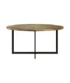 Masă de bucătărie, 150x75 cm, lemn reciclat, cu aspect industrial - WOODBB110 Masă de bucătărie, 150x75 cm, lemn reciclat, cu aspect industrial - WOODBB110