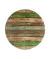 Masă de bucătărie, 150x75 cm, lemn reciclat, cu aspect industrial - WOODBB110 Masă de bucătărie, 150x75 cm, lemn reciclat, cu aspect industrial - WOODBB110