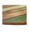Masă de bucătărie, 150x75 cm, lemn reciclat, cu aspect industrial - WOODBB110 Masă de bucătărie, 150x75 cm, lemn reciclat, cu aspect industrial - WOODBB110