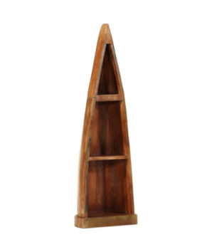 Dulap tip barcă, 39x27x127 cm, lemn reciclat - WOODBB952