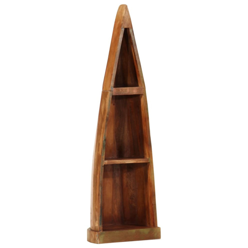 Dulap tip barcă, 39x27x127 cm, lemn reciclat - WOODBB952