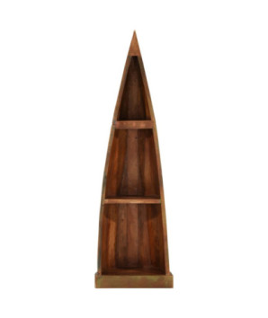 Dulap tip barcă, 39x27x127 cm, lemn reciclat - WOODBB952