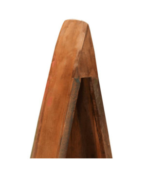 Dulap tip barcă, 39x27x127 cm, lemn reciclat - WOODBB952