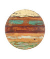 Blat masă rustic din lemn masiv reciclat, rotundă, 40 cm Blat masă rustic din lemn masiv reciclat, rotundă, 40 cm