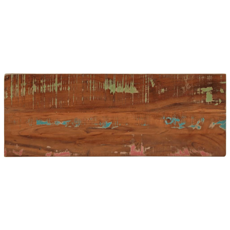 Blat masă rustic din lemn masiv reciclat, dreptunghiulară, 70x20x3,8 cm, handmade Blat masă rustic din lemn masiv reciclat, dreptunghiulară, 70x20x3,8 cm, handmade