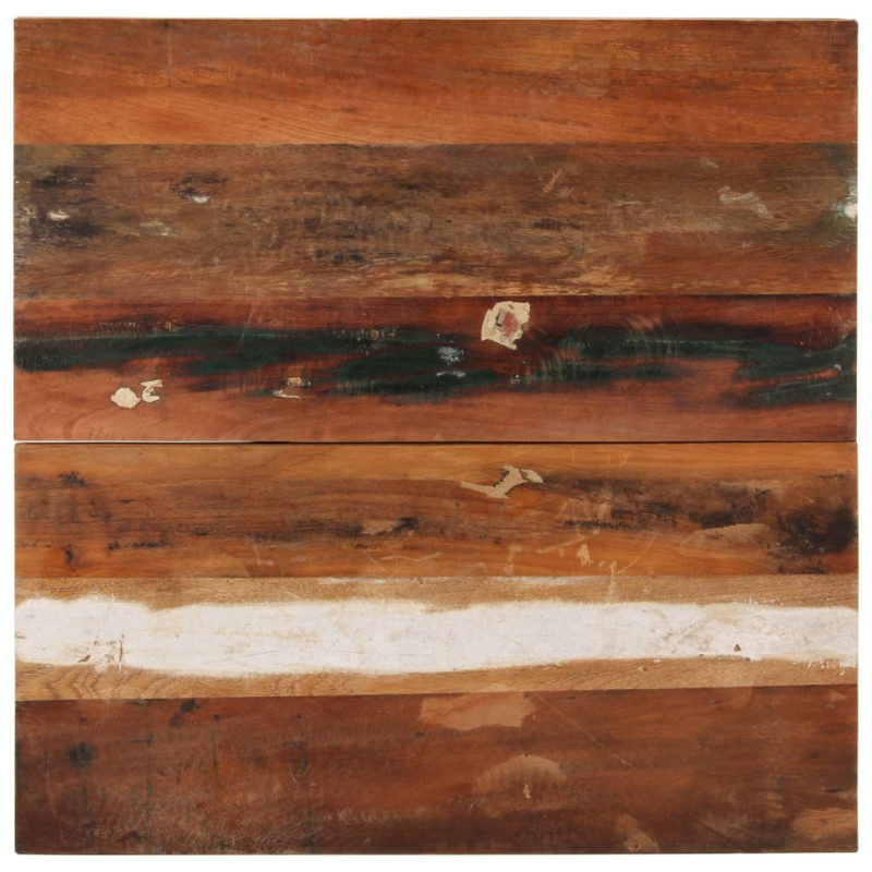 Blat masă rustic din lemn masiv reciclat, pătrată, 70 x 70 cm, handmade Blat masă rustic din lemn masiv reciclat, pătrată, 70 x 70 cm, handmade