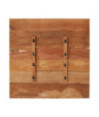 Blat masă rustic din lemn masiv reciclat, pătrată, 70 x 70 cm, handmade Blat masă rustic din lemn masiv reciclat, pătrată, 70 x 70 cm, handmade