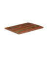 Blat de masă, 90x80x2,5 cm, dreptunghiular, lemn reciclat - WOODBB973 Blat de masă, 90x80x2,5 cm, dreptunghiular, lemn reciclat - WOODBB973