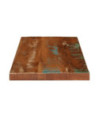 Blat masă rustic din lemn masiv reciclat, dreptunghiulară, 40x30x3,8 cm, handmade Blat masă rustic din lemn masiv reciclat, dreptunghiulară, 40x30x3,8 cm, handmade