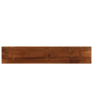 Blat masă rustic din lemn masiv reciclat, dreptunghiulară, 180x30x3,8 cm, handmade