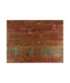 Blat masă rustic din lemn masiv reciclat, dreptunghiulară, 90x50x3,8 cm, handmade Blat masă rustic din lemn masiv reciclat, dreptunghiulară, 90x50x3,8 cm, handmade