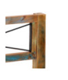 Cadru de pat, 160 x 200 cm, lemn reciclat, cu aspect antichizat - WOODBB116 Cadru de pat, 160 x 200 cm, lemn reciclat, cu aspect antichizat - WOODBB116