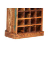 Dulap de vinuri, 50 x 40 x 180 cm, lemn reciclat, cu aspect vintage - WOODBB994 Dulap de vinuri, 50 x 40 x 180 cm, lemn reciclat, cu aspect vintage - WOODBB994
