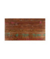 Blat de masă, 110x70x2,5cm, dreptunghiular, lemn reciclat - WOODBB999 Blat de masă, 110x70x2,5cm, dreptunghiular, lemn reciclat - WOODBB999