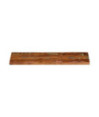 Blat masă rustic din lemn masiv reciclat, dreptunghiulară, 80x20x3,8 cm, handmade