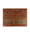Blat de masă, 80x60x3,8 cm, dreptunghiular, lemn reciclat - WOODBB1005 Blat de masă, 80x60x3,8 cm, dreptunghiular, lemn reciclat - WOODBB1005