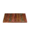 Blat de masă, 90x80x3,8 cm, dreptunghiular, lemn reciclat - WOODBB1006 Blat de masă, 90x80x3,8 cm, dreptunghiular, lemn reciclat - WOODBB1006