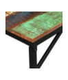 Bancă, 110 x 35 x 45 cm, lemn reciclat, cu aspect vintage - WOODBB118