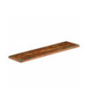 Blat masă rustic din lemn masiv reciclat, dreptunghiulară, 120x30x2,5 cm, handmade Blat masă rustic din lemn masiv reciclat, dreptunghiulară, 120x30x2,5 cm, handmade