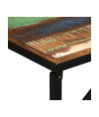 Bancă, 110 x 35 x 45 cm, lemn reciclat, cu aspect vintage - WOODBB118