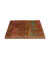 Blat masă rustic din lemn masiv reciclat, dreptunghiulară, 70x50x3,8 cm, handmade Blat masă rustic din lemn masiv reciclat, dreptunghiulară, 70x50x3,8 cm, handmade