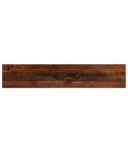 Blat masă rustic din lemn masiv reciclat, dreptunghiulară, 180x30x2,5 cm, handmade