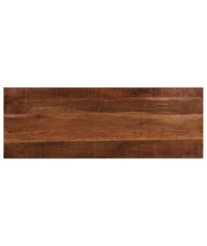 Blat masă rustic din lemn masiv reciclat, dreptunghiulară, 140 x 50 x 2,5 cm, handmade