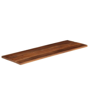 Blat masă rustic din lemn masiv reciclat, dreptunghiulară, 140 x 50 x 2,5 cm, handmade